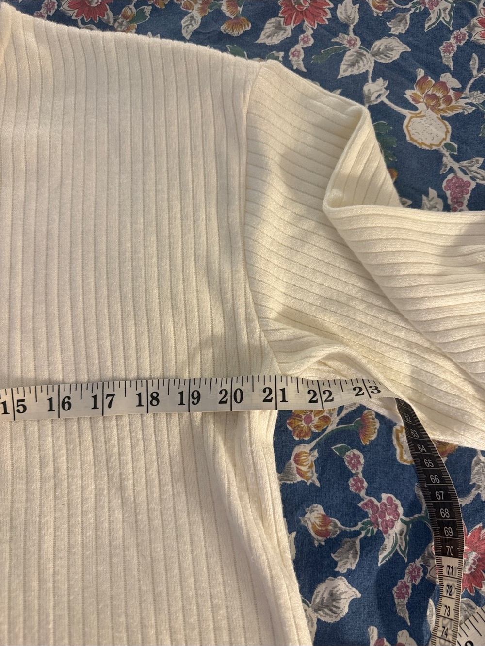 Madewell Cream Ribbed Button-Up Cardigan - Picture 4 of 7